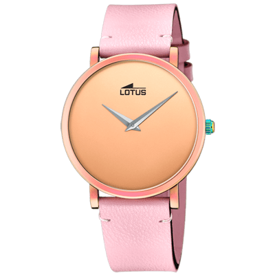 Reloj Lotus MINIMALIST Señora Rosé Piel Rosa Grande