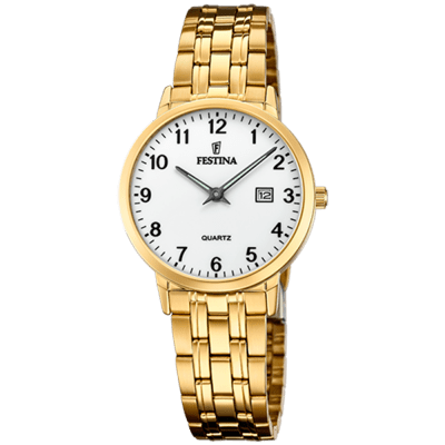 Reloj Festina ACERO CLASICO Señora Dorado