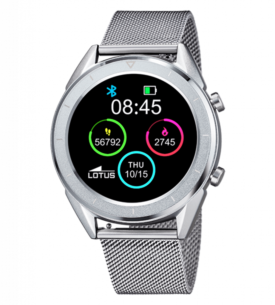 Reloj Lotus Smartwatch Malla Milanesa
