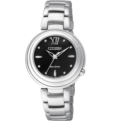 Reloj Citizen Señora ECO DRIVE Esfera Negra