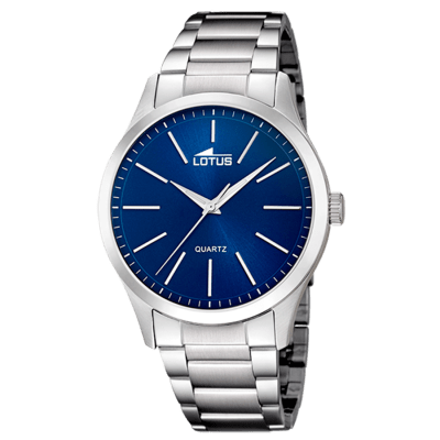 Reloj acero Lotus MINIMALIST Caballero Esfera Azul