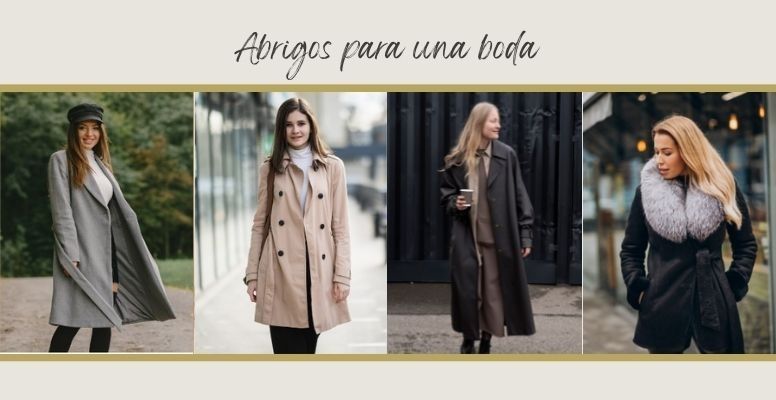 Abrigos para una boda en invierno