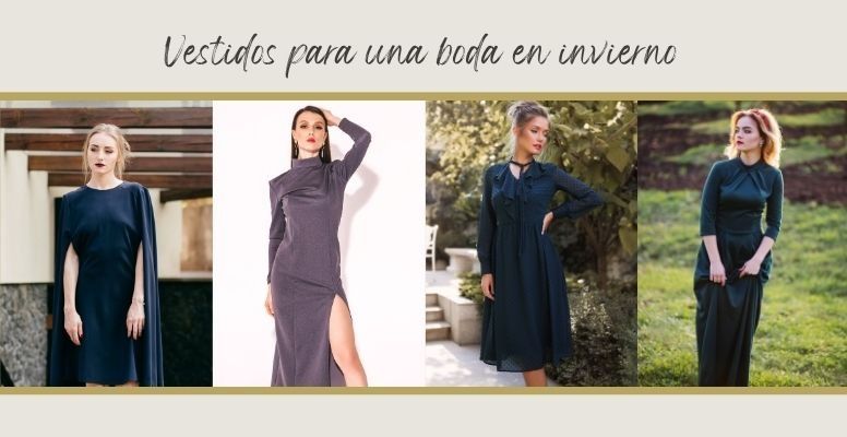 Vestidos para boda cuando hace frío