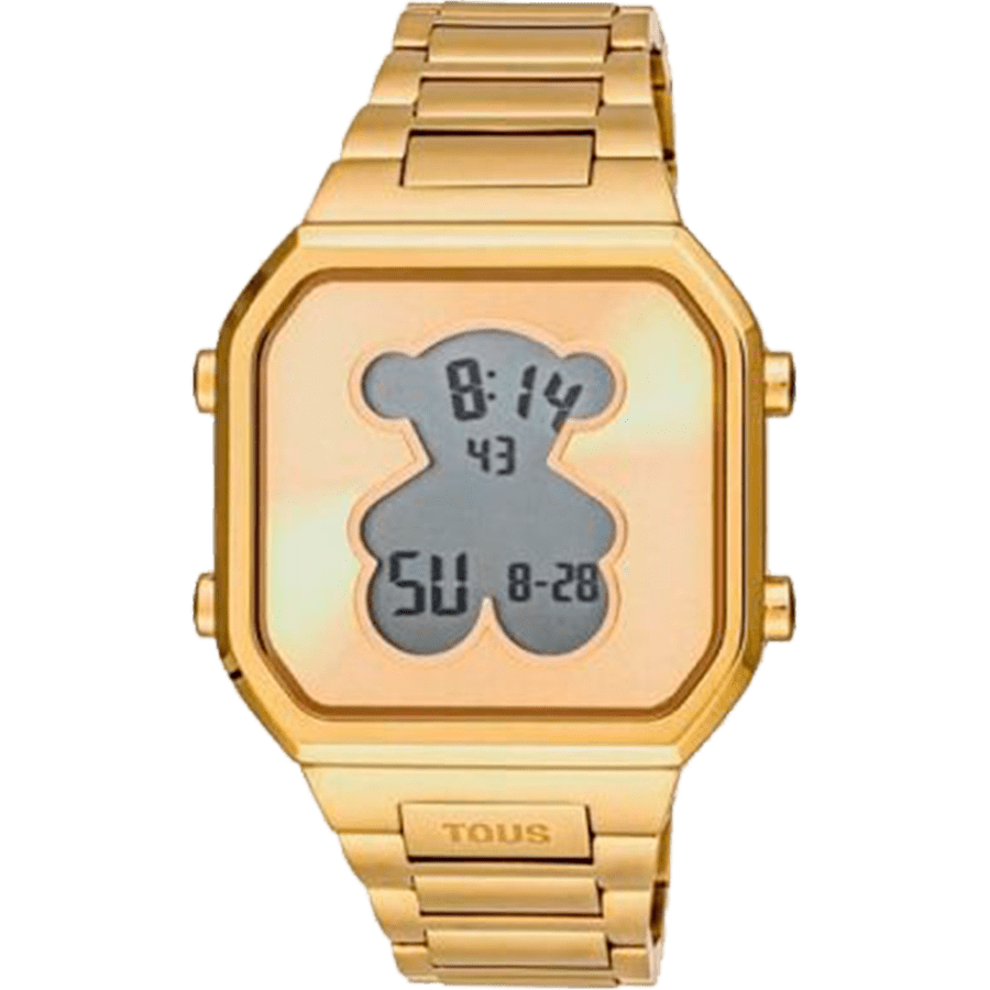 Reloj Tous Oso Dorado Digital Y Moderno reloj-tous-oso-dorado-digital-y-moderno