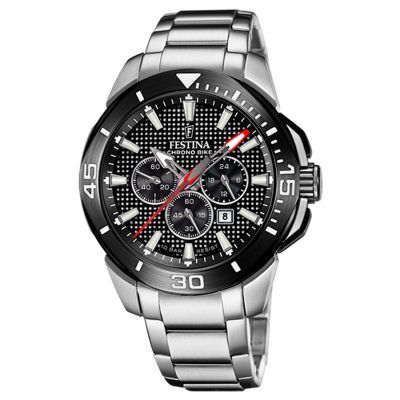 Reloj Festina CHRONO BIKE Acero Esfera Puntos Blancos