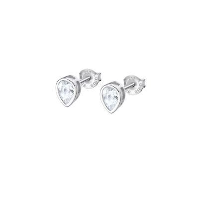 Pendientes Lotus Silver PURE ESSENTIAL Plata Gota