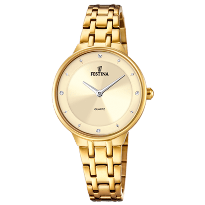 Reloj FESTINA Mujer MADEMOISELLE Acero Dorado Esfera Champagne