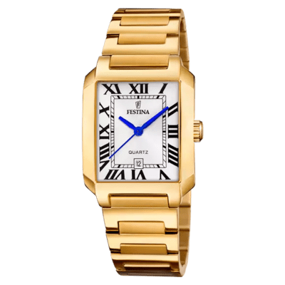 Reloj Festina Señora On THE SQUARE Acero Dorado Rectangular
