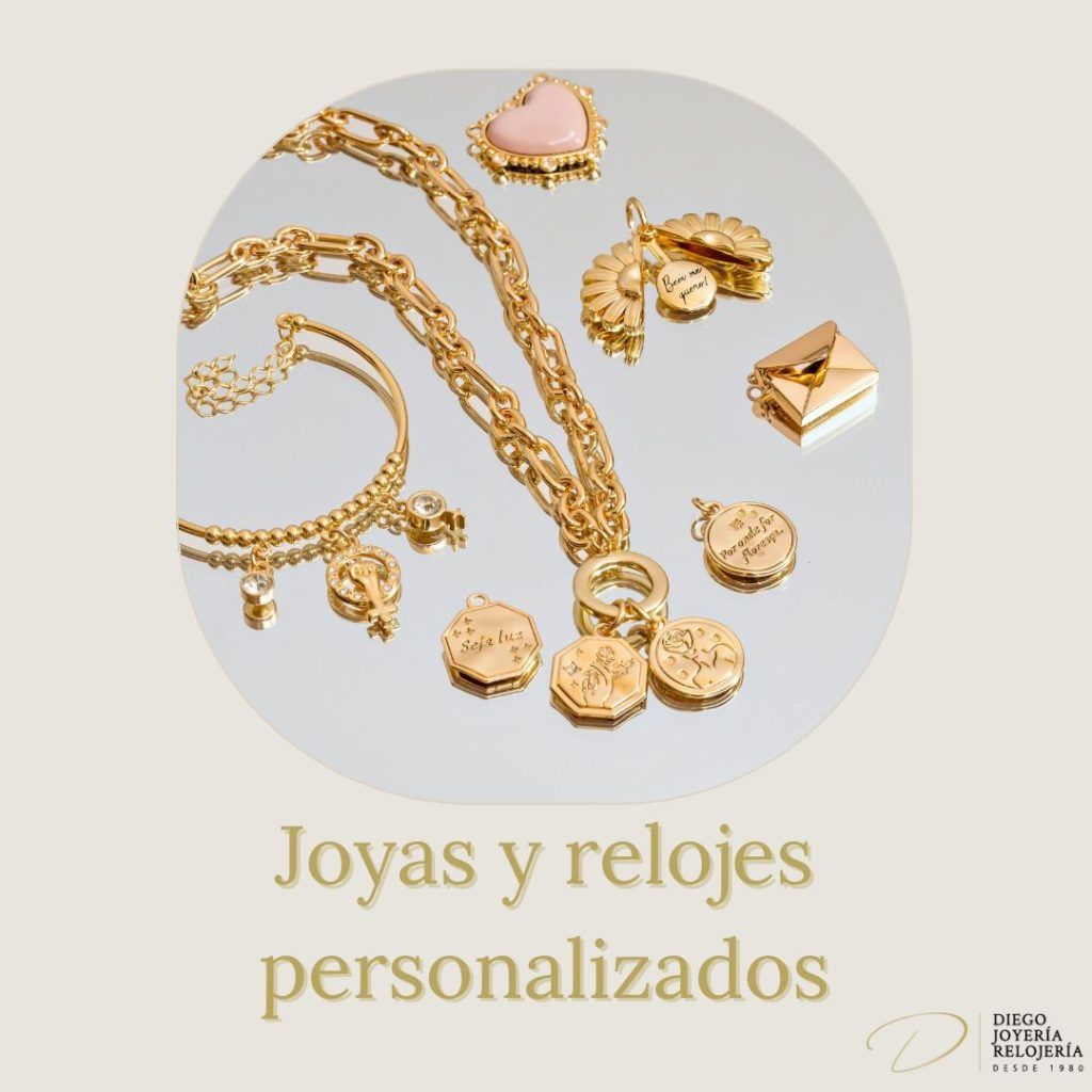 Joyas y relojes personalizados