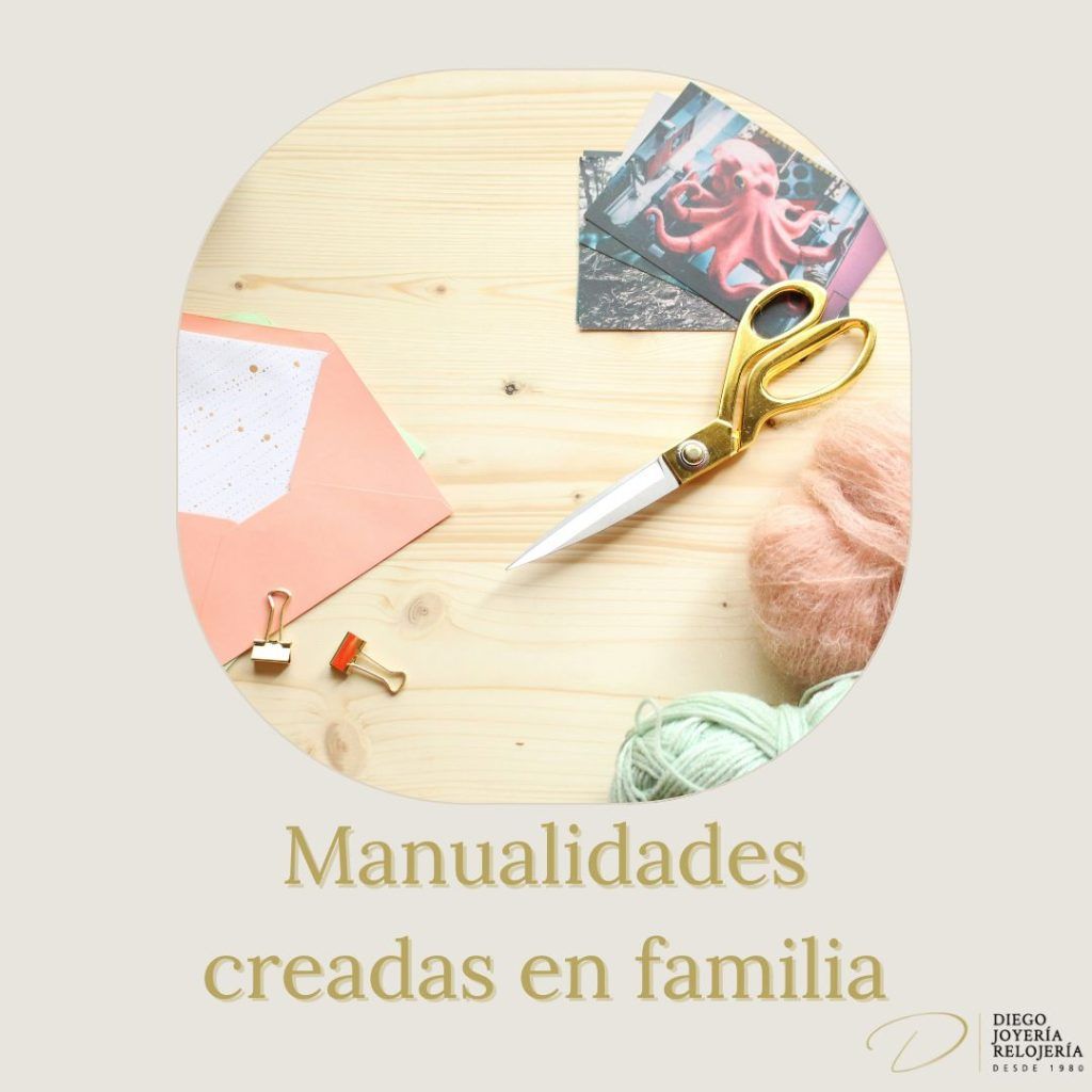 Manualidades creadas en familia para el día de la madre