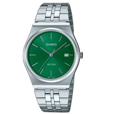 Reloj Casio Acero Esfera Verde