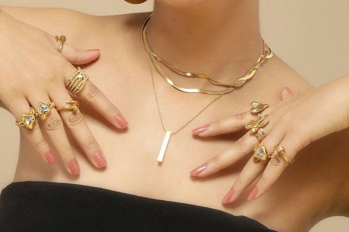 anillos Estilo romántico