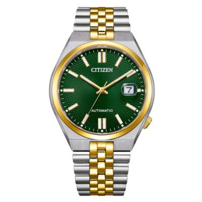 Reloj CITIZEN Unisex TSUYOSA 40mm Automático Verde Bicolor