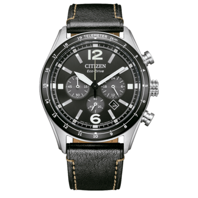 Reloj CITIZEN Hombre AVIATION Negro Eco-Drive Correa