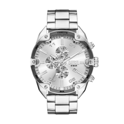 Reloj DIESEL Hombre Plateado SPIKED