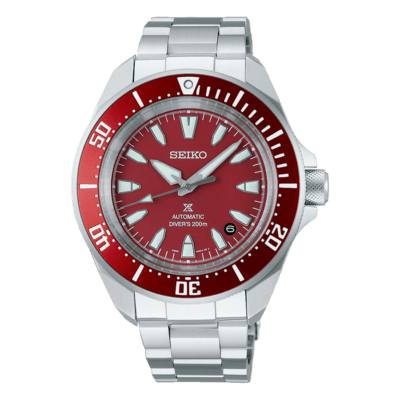 Reloj SEIKO PROSPEX MAR SAMURAI Rojo