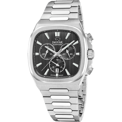 Reloj JAGUAR Hombre RONDCARRE Esfera Negra Cronógrafo