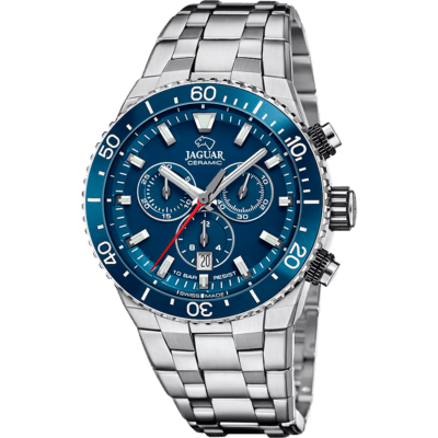 Reloj JAGUAR Hombre CERAMIC Cronógrafo Esfera Azul