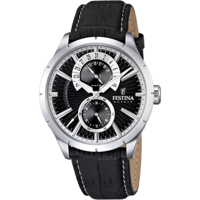 Reloj FESTINA Hombre MULTIFUNCTION COLLECTION Correa Negra Esfera Negra