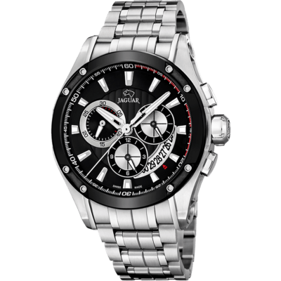 Reloj JAGUAR Hombre EDICIÓN ESPECIAL Acero Y Negro DOBLE CORREA
