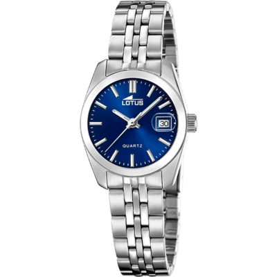 Reloj LOTUS Mujer OLD MONEY Acero Esfera Azul Con Índices