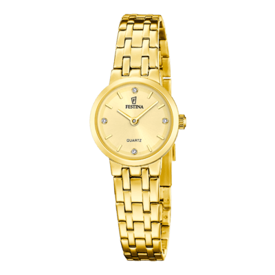 Reloj FESTINA Mujer MADEMOISELLE Acero Dorado Esfera Champagne