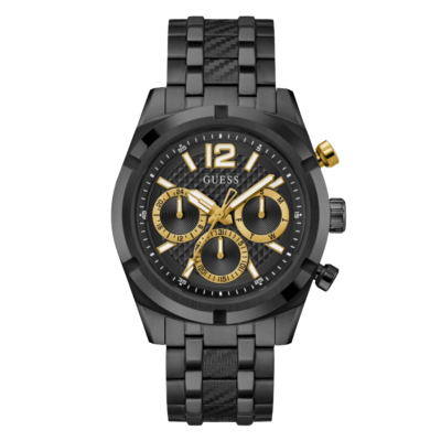 Reloj GUESS Hombre RESISTANCE Acero Negro