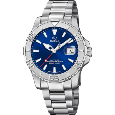 Reloj JAGUAR Hombre COUPLE DIVER Acero Esfera Azul