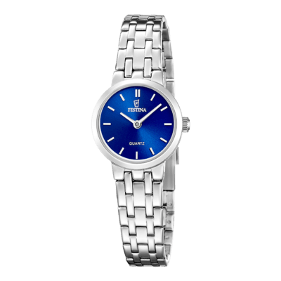Reloj FESTINA Mujer MADEMOISELLE Acero Esfera Azul Índices Plateados