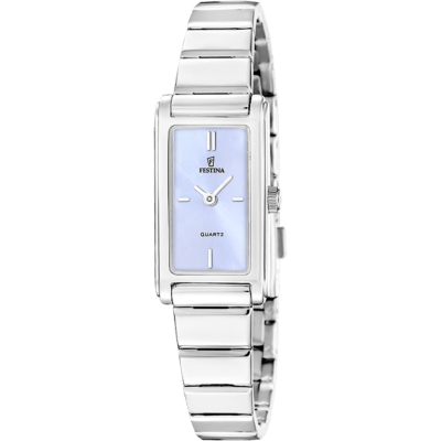 Reloj FESTINA Mujer MADEMOISELLE Acero Rectangular Esfera Azul Claro