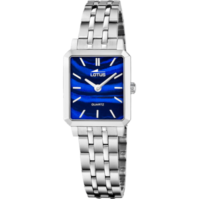 Reloj LOTUS Mujer 2GETHER Acero Esfera Cuadrada Azul CON PULSERA