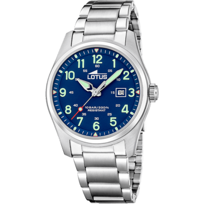 Reloj LOTUS Hombre MINIMALIST FOR HIM Acero Esfera Azul