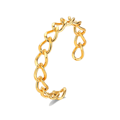 Brazalete ROCÍO MARTÍN Eslabones 12mm Abierto