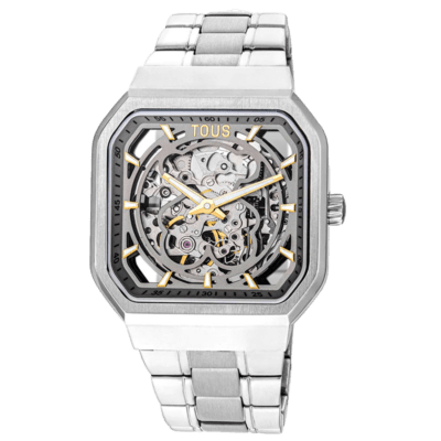 Reloj TOUS Hombre D-BEAR Skeleton Acero