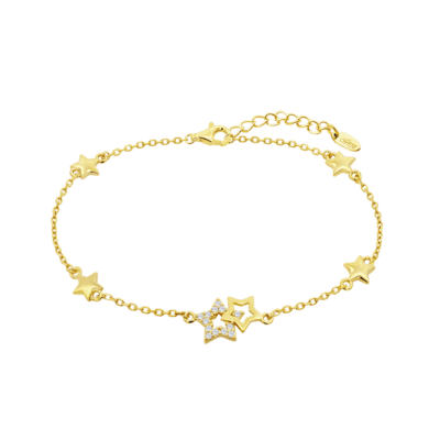 Pulsera LOTUS SILVER Plata Dorada TRENDY Estrellas
