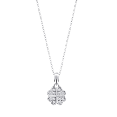 Collar LOTUS SILVER Plata ESSENTIALS Trébol