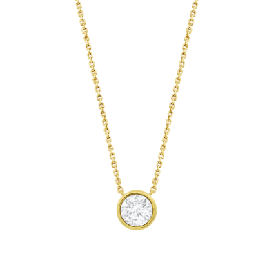 Collar LOTUS SILVER Plata Dorada CHARMING LADY Circonita