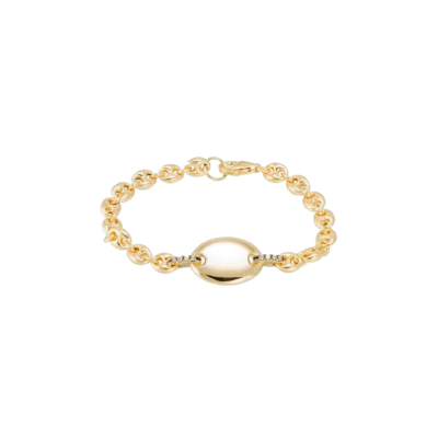 Pulsera MARINA GARCÍA Plata Dorado CALABROTE