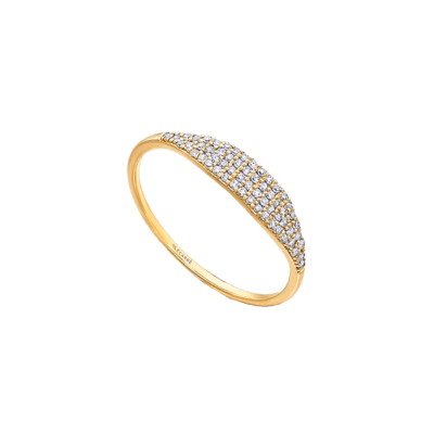 Anillo LE CARRÉ Oro Amarillo y Diamantes FANTASTIC EVERYDAY Sello
