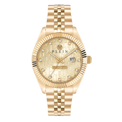 Reloj PHILIPP PLEIN Acero Dorado NEW DATE SUPERLATIVE Tres Agujas
