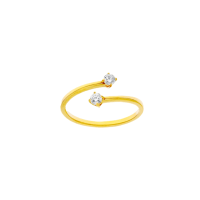 Anillo Tú Y Yo MARINA GARCÍA Oro y Diamantes