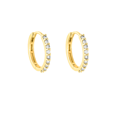 Pendientes Aro MARINA GARCÍA Oro Y Diamantes
