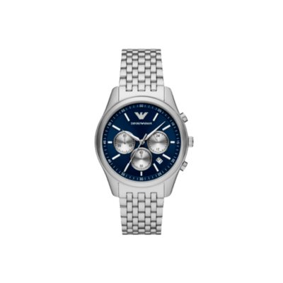 Reloj EMPORIO ARMANI Hombre Acero Cronógrafo Esfera Azul