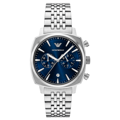 Reloj EMPORIO ARMANI Hombre Acero Caja Cuadrada Cronógrafo