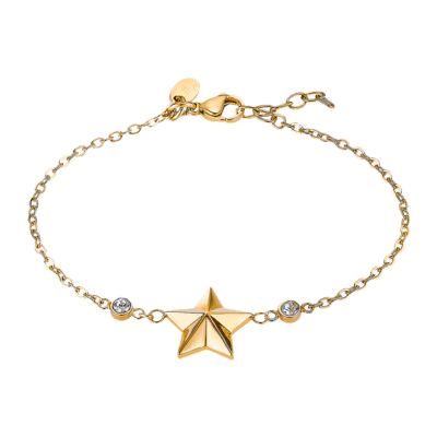 Pulsera LOTUS STYLE Acero Dorado ESSENTIALS Estrella