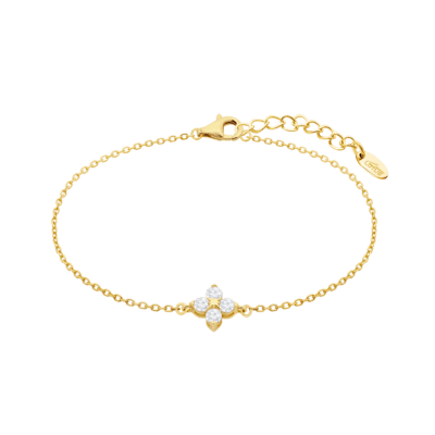 Pulsera LOTUS SILVER Plata Dorada BEYOND CLASSICS Flor