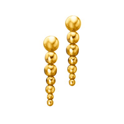 Pendientes LE CARRÉ Oro Amarillo SERENITY Big Bubbles