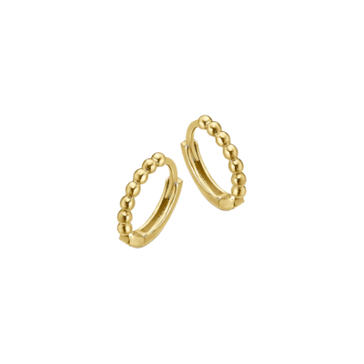 Pendientes LE CARRÉ Oro Amarillo BUBBLES Aro