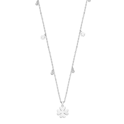 Collar LOTUS STYLE Acero ESSENTIALS Trébol
