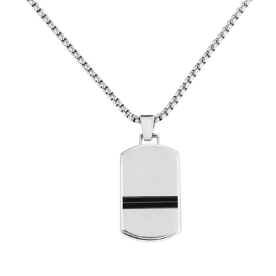 Collar Placa LOTUS STYLE Acero Hombre TEMPTATION GAME